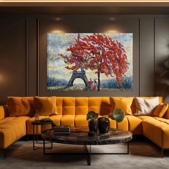 Sonbaharın Alevi Kanvas Tablo - Resim 2