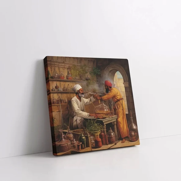Eski Dünya Ustaları Kanvas Tablo - Resim 3