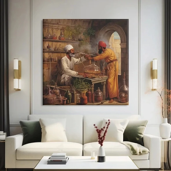 Eski Dünya Ustaları Kanvas Tablo - Resim 2