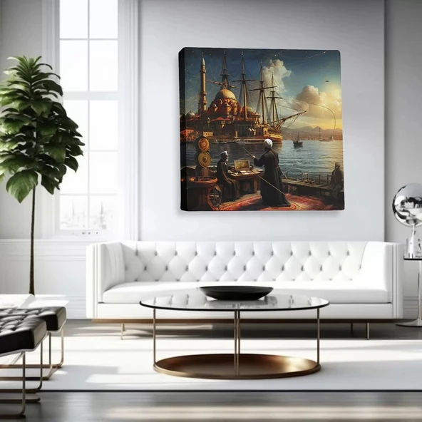 Gece Yarısı Konseri Kanvas Tablo - Resim 2