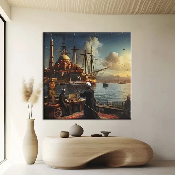 Gece Yarısı Konseri Kanvas Tablo ürün görseli