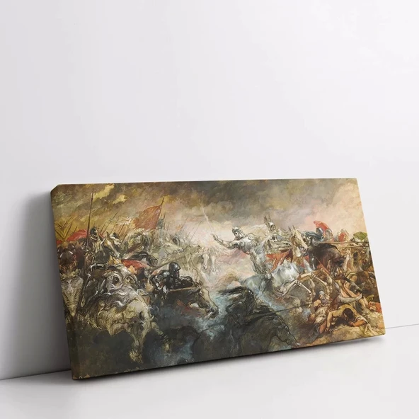 Savaş Alanı Kanvas Tablo - Resim 3