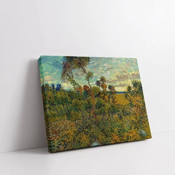 Geceye Doğan Ay Kanvas Tablo - Resim 2