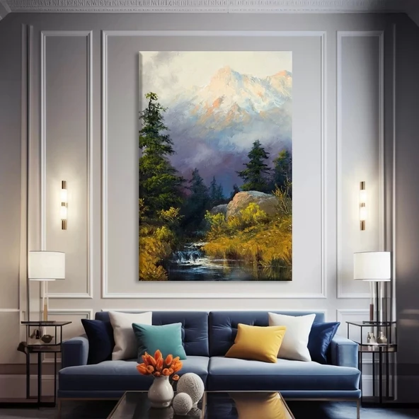 Dağların Ruhu Kanvas Tablo ürün görseli