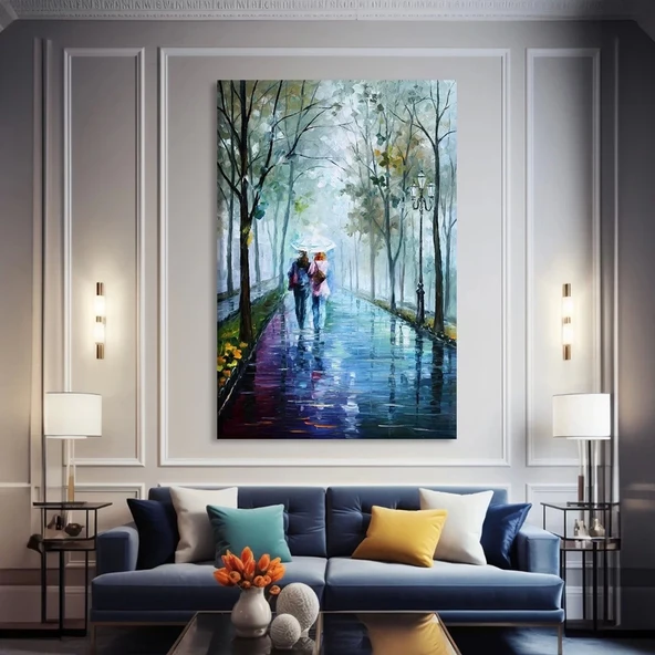 Melankolik Yolculuk Kanvas Tablo ürün görseli