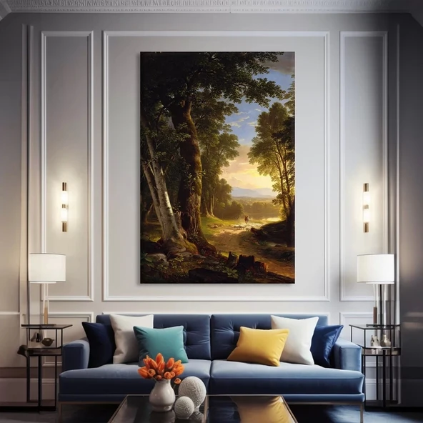 Ormanın Işığı Kanvas Tablo ürün görseli