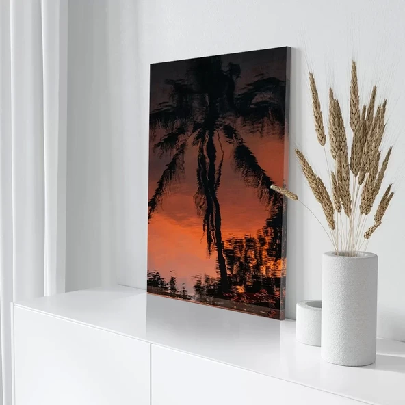 Geceye Dalış Kanvas Tablo - Resim 3