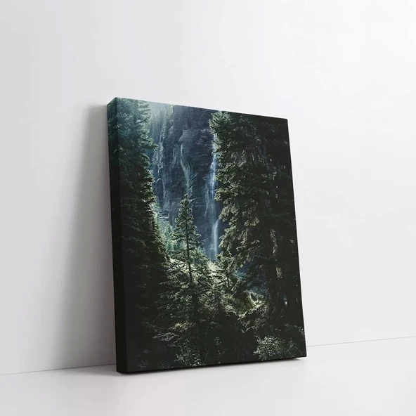 Ormanın Kalbi Kanvas Tablo - Resim 2