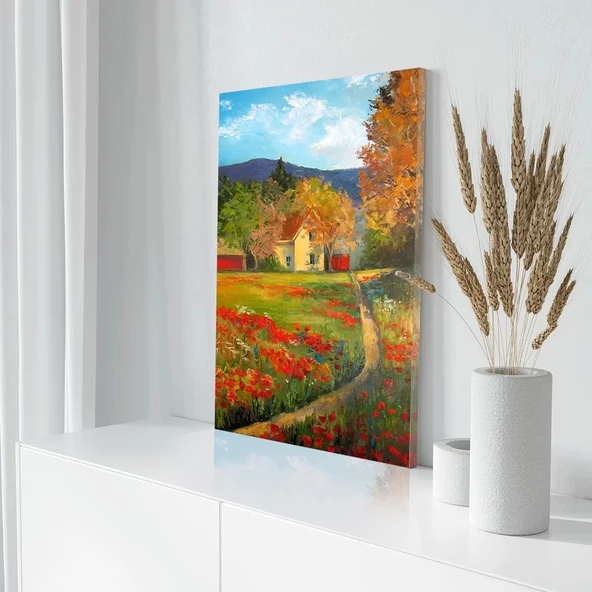 Gecenin Rengi Kanvas Tablo - Resim 3