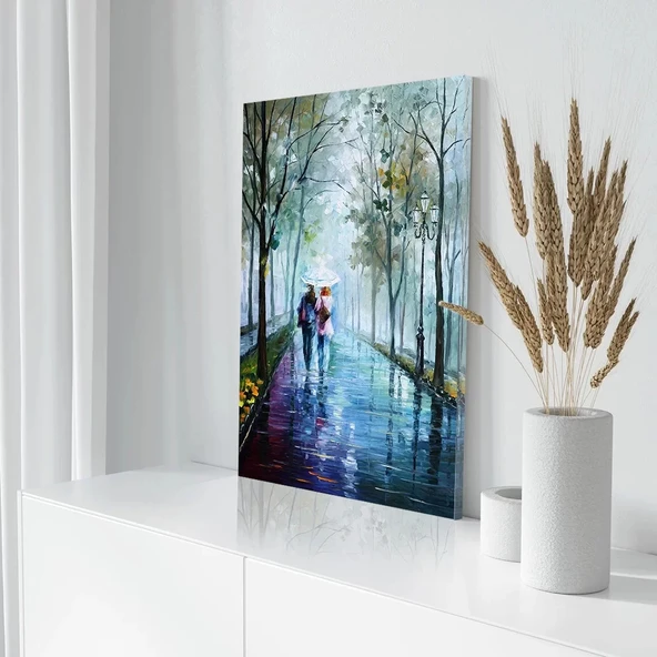 Melankolik Yolculuk Kanvas Tablo - Resim 3