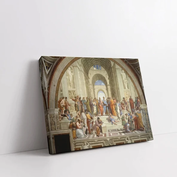 Atina Okulu Kanvas Tablo - 3