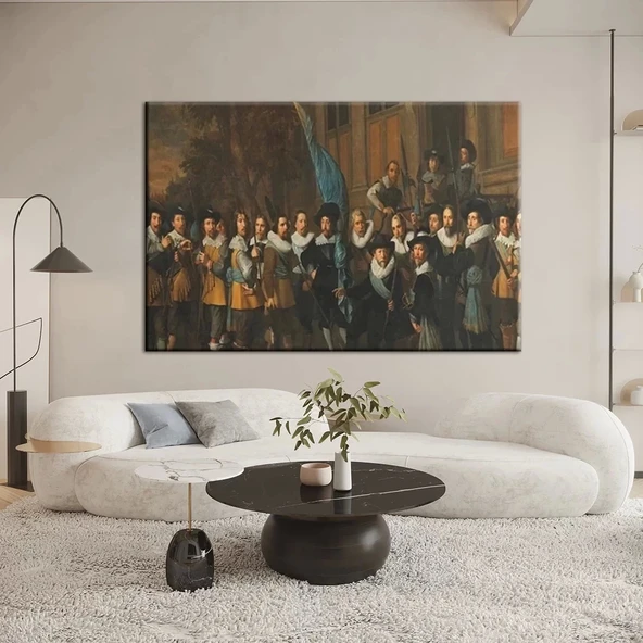 Sivil Muhafızlar Kanvas Tablo ürün görseli