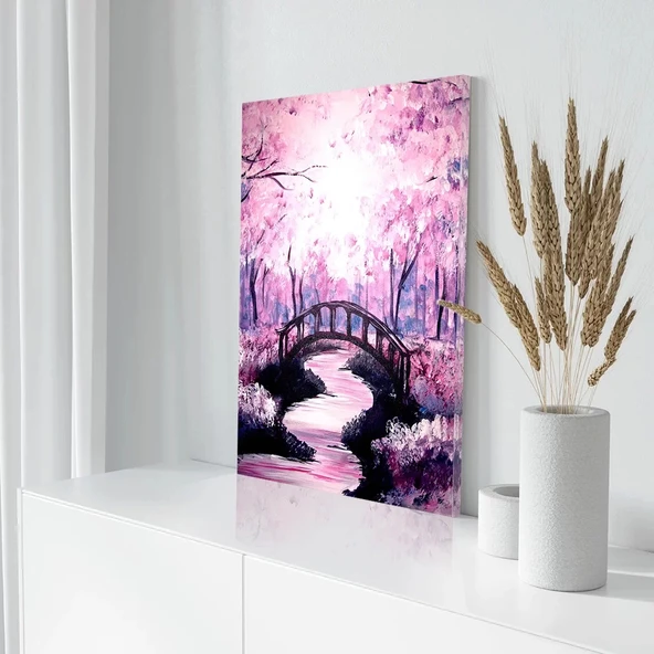 Ay Işığı Altında Kanvas Tablo - Resim 3