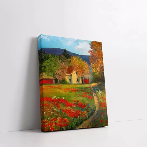 Gecenin Rengi Kanvas Tablo - Resim 2