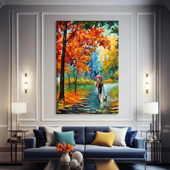 Sonbaharın Şarkısı Kanvas Tablo ürün görseli