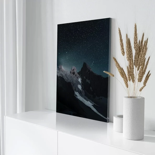 Geceleyin Zirve Kanvas Tablo - Resim 3