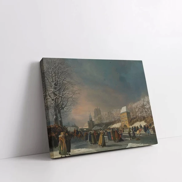 Kışın Soluğu Kanvas Tablo - Resim 3