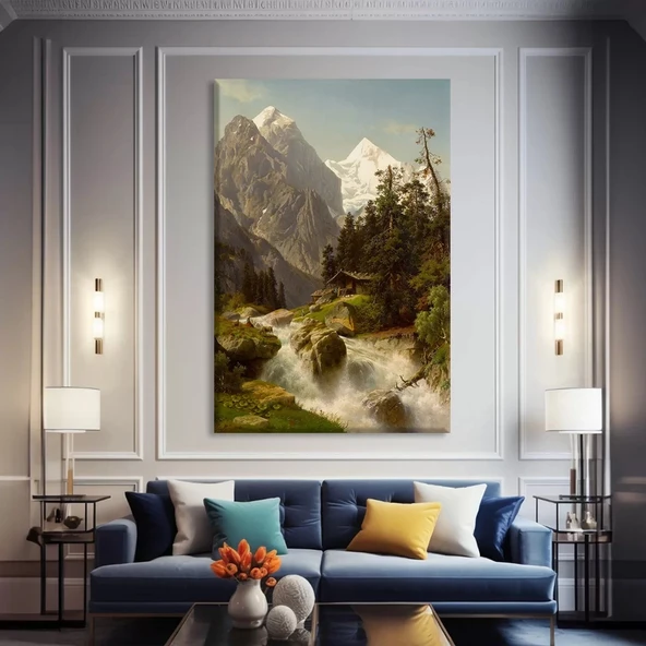 Kaya Formasyonları Kanvas Tablo ürün görseli