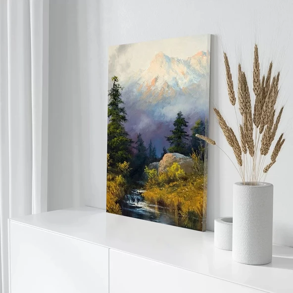 Dağların Ruhu Kanvas Tablo - Resim 3