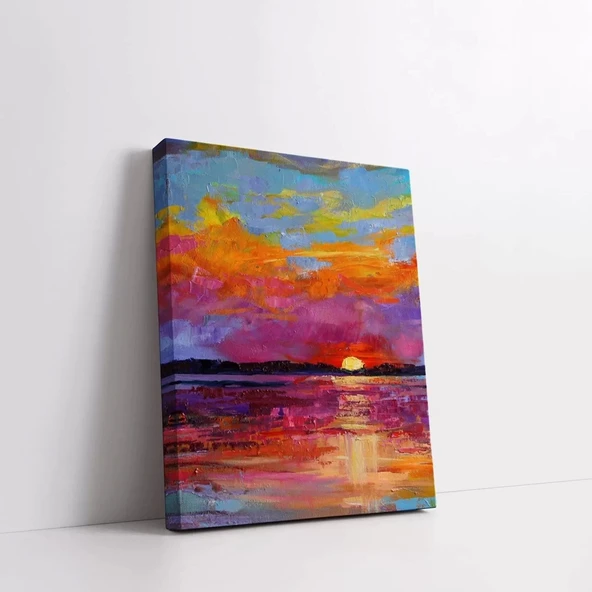 Günbatımı Senfonisi Kanvas Tablo - Resim 2