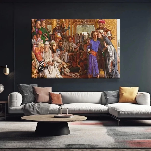 Bilgelik Ziyafeti Kanvas Tablo - Resim 2