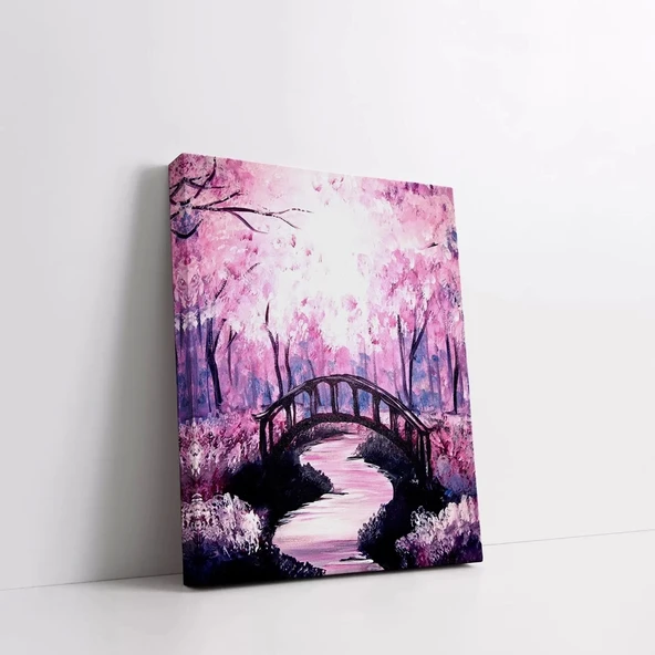 Ay Işığı Altında Kanvas Tablo - Resim 2