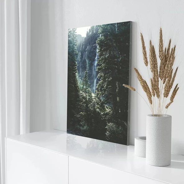 Ormanın Kalbi Kanvas Tablo - Resim 3