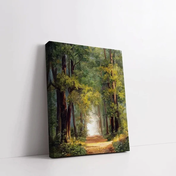 Ormanın Sessizliği Kanvas Tablo - Resim 2