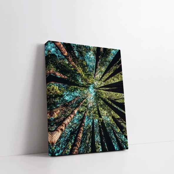 Sonbahar Akışı Kanvas Tablo - Resim 2