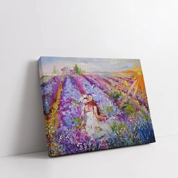 Baharın İlk Çiçekleri Kanvas Tablo - Resim 2