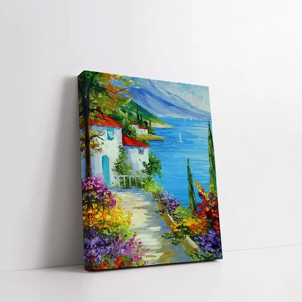 Alpin Sükunet Kanvas Tablo - Resim 2