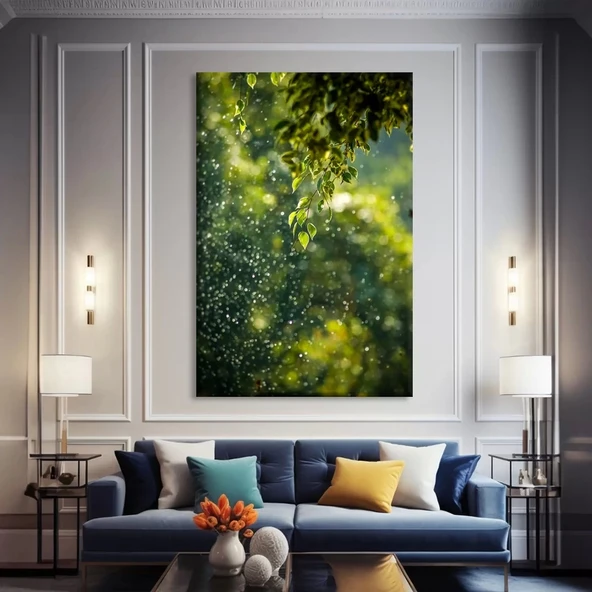 Yeşilin Dansı Kanvas Tablo ürün görseli