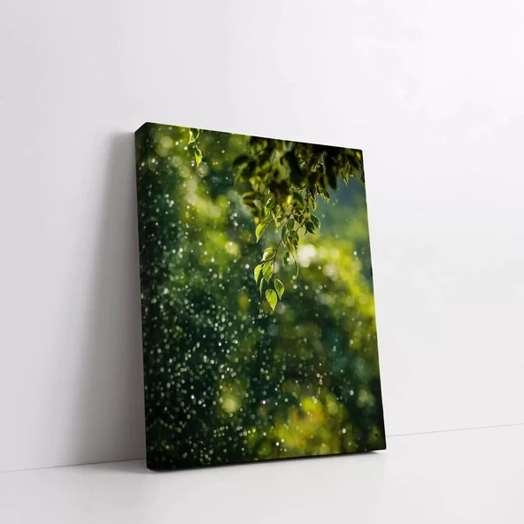 Yeşilin Dansı Kanvas Tablo - Resim 2
