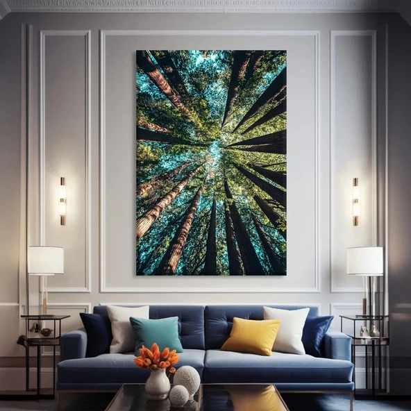 Sonbahar Akışı Kanvas Tablo ürün görseli