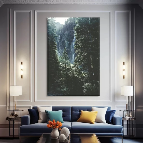 Ormanın Kalbi Kanvas Tablo ürün görseli