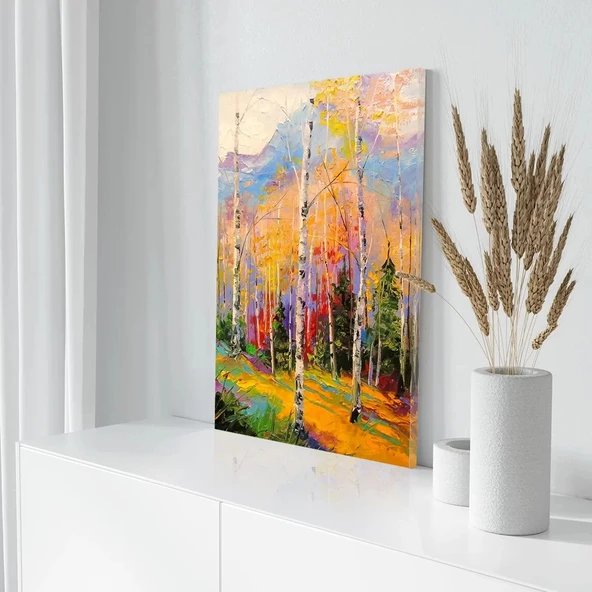 Sonbahar Senfonisi Kanvas Tablo - Resim 3