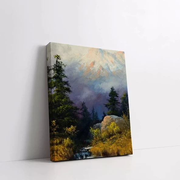 Dağların Ruhu Kanvas Tablo - Resim 2