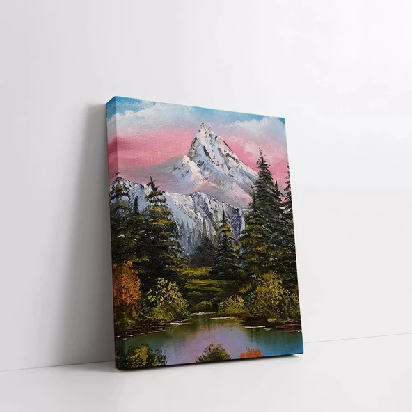 Zirveye Bakış Kanvas Tablo - Resim 2