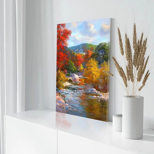 Sonbahar Serenadı Kanvas Tablo - Resim 2