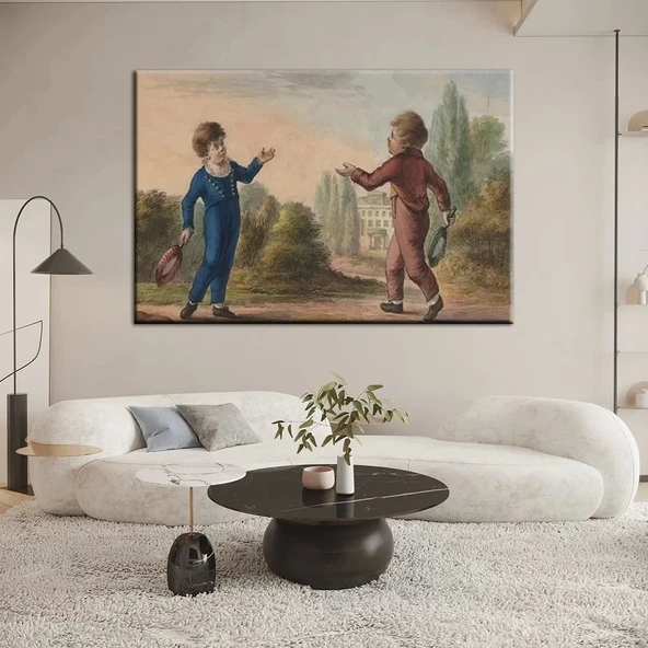 Baharın İlk Adımları Kanvas Tablo ürün görseli