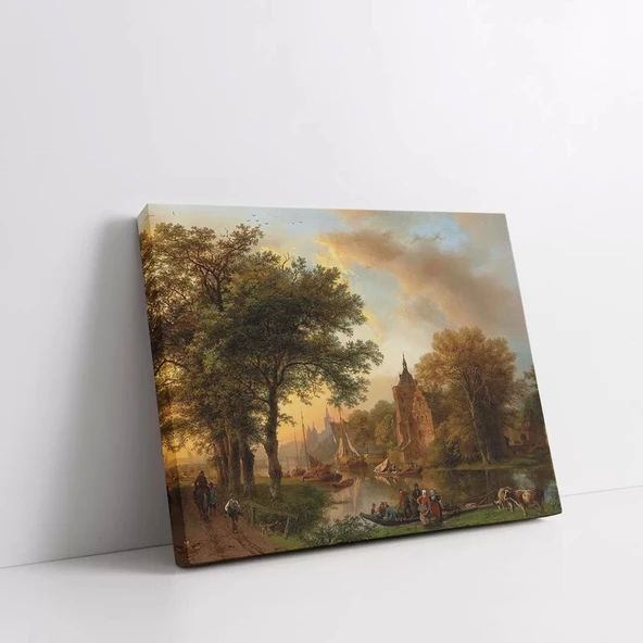 Kırsal Sessizlik Kanvas Tablo - Resim 2