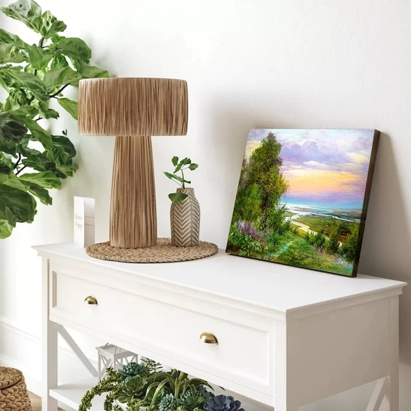 Gün Batımı Vadi Kanvas Tablo - Resim 3