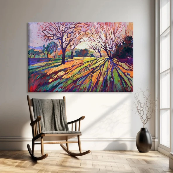 Sonbaharın Renk Cümbüşü Kanvas Tablo ürün görseli