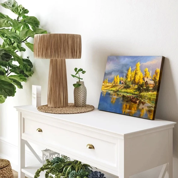 Altın Saat Kanvas Tablo - Resim 3