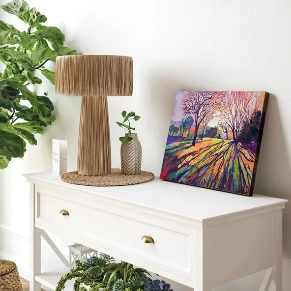 Sonbaharın Renk Cümbüşü Kanvas Tablo - Resim 3