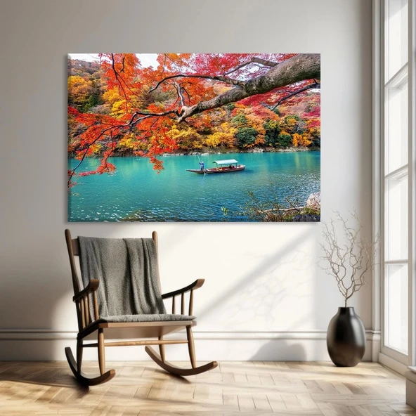 Sonbaharın Ahenki Kanvas Tablo ürün görseli