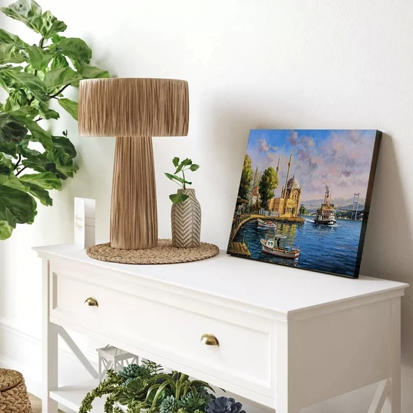 Kıyıdaki Sakinlik Kanvas Tablo - Resim 3