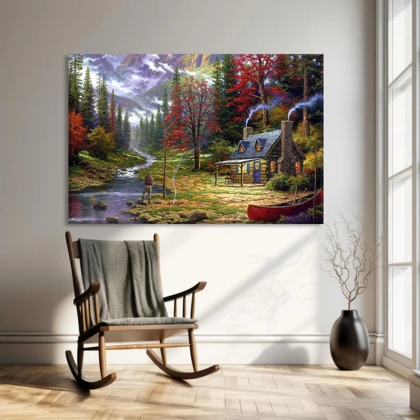 Ormanın Huzuru Kanvas Tablo ürün görseli