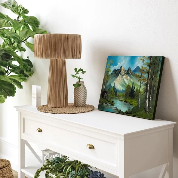 Görkemli Dağ Kanvas Tablo - Resim 3