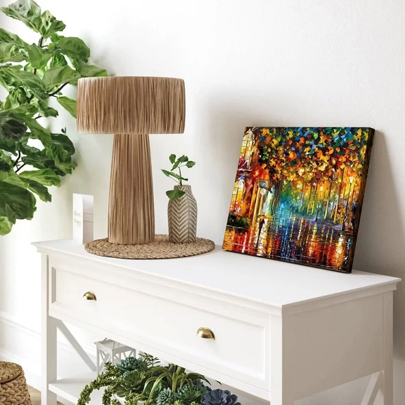 Sonbaharın Renk Paleti Kanvas Tablo - Resim 3